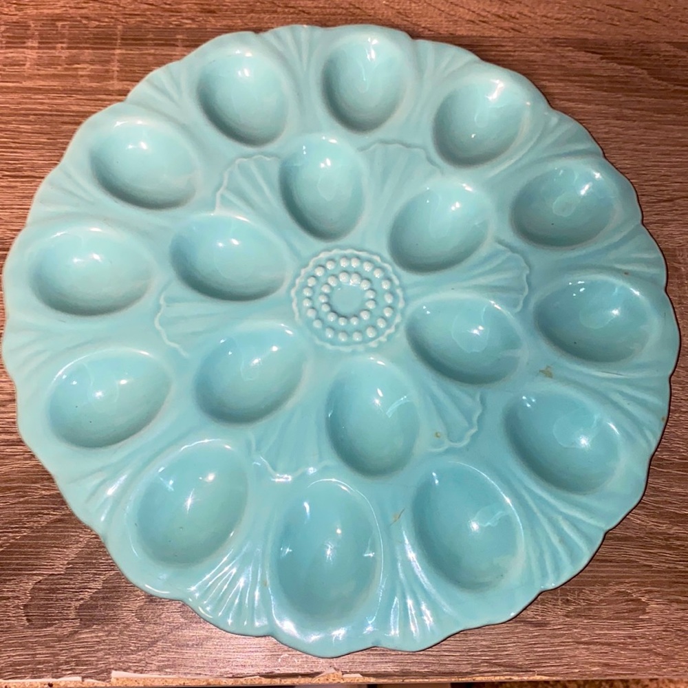 Deviled egg serving tray